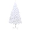 Gecheer Artificial Christmas Tree, White PVC Extra Large Steel Frame, Cone-shaped for Indoor Outdoor Living Room view 1