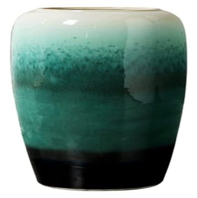 Sculpture Vase Vase Sculpture Vase TV Cabinet Ceramic Floor Vase Dried Flower Decoration Ornaments Living Room Modern Light Luxury New Chinese Flower Arrangement Decoration Crafts (Color : 75cm)