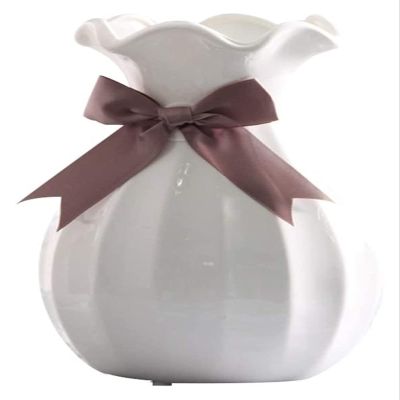 Sculpture Vase Vase Modern Minimalist Living Room Creative Decoration Home Decorations High Temperature Ceramic Crafts (Color : Pink)