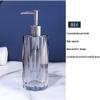 HRTC Lotion Dispensers Glass Soap Dispenser Press-fillable Soap Pump Clear Exterior Design with Rust-Proof Pump Lotion Dispenser 6.8 Oz/200 Ml Kitchen, Bathroom view 3