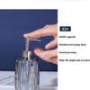 HRTC Lotion Dispensers Glass Soap Dispenser Press-fillable Soap Pump Clear Exterior Design with Rust-Proof Pump Lotion Dispenser 6.8 Oz/200 Ml Kitchen, Bathroom view 4