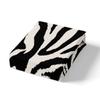 Zebra Skin Print Kids Duvet Cover Set Twin Size,Boys Girls Adults Xmas Decor,Wild Animals Abstract Fur Texture Comforter Cover,Rustic Farmhouse Bedding Set,Black Retro Quilt Cover,1 Pillowcase view 4