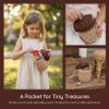 DOITOOL Woven Rattan Basket with Lid, Cute Acorn Bag Acorn Purse, Mini Crossbody Bag, Children's Day Shoulder Basket, Handwoven Woodland Accessory, Photography Prop Storage for Girls Women view 2