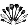 10 Pcs Kitchenware Silicone Heat Resistant Kitchen Cooking Utensils Non-Stick Baking Tool Cooking Tool Sets (Size : B) view 1
