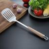 304 Stainless Steel Cooking Utensils Set Spatula Spoon Soup Shovel Wooden Handle Cooking Tools Kitchen Tools Set 4pcs view 2