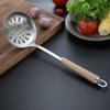 304 Stainless Steel Cooking Utensils Set Spatula Spoon Soup Shovel Wooden Handle Cooking Tools Kitchen Tools Set 4pcs view 3