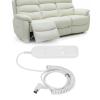 Cosiki Lift Chair Remote Replacement, Recliner Replacement Parts, 2-Button 8-Pin Lift Chair Hand Control Recliner Switch Replacement for Lift Chairs Power Recliners view 2