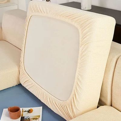 Stretch Couch Cushion Slipcover Cover Sofa Furniture Protector Cover Sofa Seat Cover Floral Printed with Elastic Bottom Washable (Color : #1, Size : 3 Seats (150-190cm))