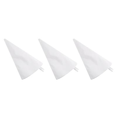 FRCOLOR 3pcs Reusable Piping Bags Pastry Bags for Cake Decorating Icing and Baking and Easy to Use