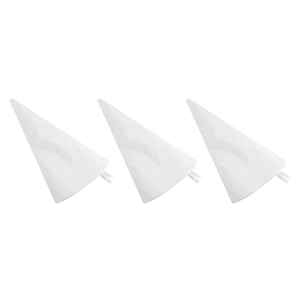 FRCOLOR 3pcs Reusable Piping Bags Pastry Bags for Cake Decorating Icing and Baking and Easy to Use