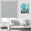 FHSBLINDS Cordless Blackout Blinds for Windows Roller Window Shades-Custom Waterproof Room Darkening Window Blinds & Shades for Home Kitchen Bedroom Office (Grey 100% Blackout, 45" W x 72" H) view 2