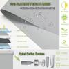 FHSBLINDS Cordless Blackout Blinds for Windows Roller Window Shades-Custom Waterproof Room Darkening Window Blinds & Shades for Home Kitchen Bedroom Office (Grey 100% Blackout, 45" W x 72" H) view 3
