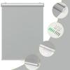 FHSBLINDS Cordless Blackout Blinds for Windows Roller Window Shades-Custom Waterproof Room Darkening Window Blinds & Shades for Home Kitchen Bedroom Office (Grey 100% Blackout, 45" W x 72" H) view 4