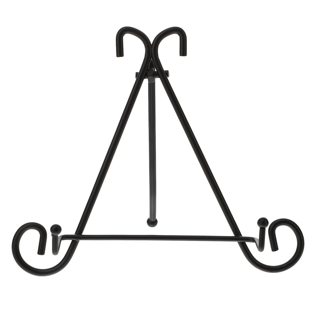 Zerodeko Adjustable Display Stand Iron Art Vertical Shelf Book Display Stand Small European Style Photo Holder