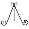 Zerodeko Adjustable Display Stand Iron Art Vertical Shelf Book Display Stand Small European Style Photo Holder view 1