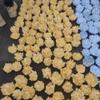 HXSCOO 1pcs Big Size Natural Citrine Quartz Geode Druzy Topaz Crystal Cluster Healing Specimen Home Decoration DIY Crafts Feng (Size : 600-700g) view 4