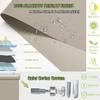 FHSBLINDS Cordless Custom Blinds for Windows Roller Shades for Windows-Room Darkening Waterproof Blackout Window Blinds & Shades for Home Kitchen Bedroom (Khaki 100% Blackout, 38" W x 48" H) view 3