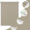 FHSBLINDS Cordless Custom Blinds for Windows Roller Shades for Windows-Room Darkening Waterproof Blackout Window Blinds & Shades for Home Kitchen Bedroom (Khaki 100% Blackout, 38" W x 48" H) view 4