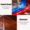 Acrylic Ribbons Holder, Clear Ribbon Storage Rolls Rack with Removable Rungs Bar, Thread Stand Organize for Craft Room, Boutique, Flower Shop (Size : 26x16x17cm) view 4