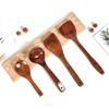 4pcs Wooden Cooking Tool Sets Wooden Soup Spoon Practical Spatula Scoop Kitchen Utensil Wood Tableware for Home view 3