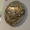 13 Round Geode Crystal Holographic Resin Art Pour On Wood view 2
