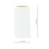 Wine Bottle Heat Shrink Capsules White Pvc Bottle Shrink Caps for Wine Bottles Professional Sealing Caps for Winery Store Restaurant and Home Use 2.36 X 2.36 X 1.18 in view 2