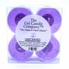 4 Pack Unscented Lavender Color Mineral Oil Based Tea Lights Candles for Weddings Special Events The Gel Candle Company view 1