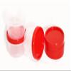 [16 Ounce10 Pack ] Twist Top Deli Containers Clear bottom With Red Top Twist on Lids Reusable, Stackable, Food Storage Freezer Container view 2