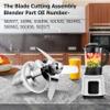 502977 Blending Assembly Blade Cutting Assembly Blender Part 502977 502975 18396 Compatible with Waring CB6 / CB10 / CB15 Gallon Blenders view 3