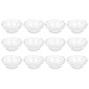 Beaupretty Glass Facial Mask Bowls 12-Piece Set 2.36 Inch Clear Essential Oil Mixing Bowls with Smooth Edges for Salon Spa Home Travel view 1