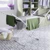 Electric Heated Clothes Drying Rack with Foldable Wings, Collapsible Dryer Clothes Hanger, Portable and Lightweight,Energy-Efficient, 45-55 C Constant Temperature,Easy Storage view 1