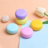 Lurrose 12pcs Macaron Shaped Container Box Mini Macaron Storage Case Macaron Pill Case Cute Pill Jewelry Holder Colorful Macaron Ring Candy Travel Storage Box Macaroons view 2