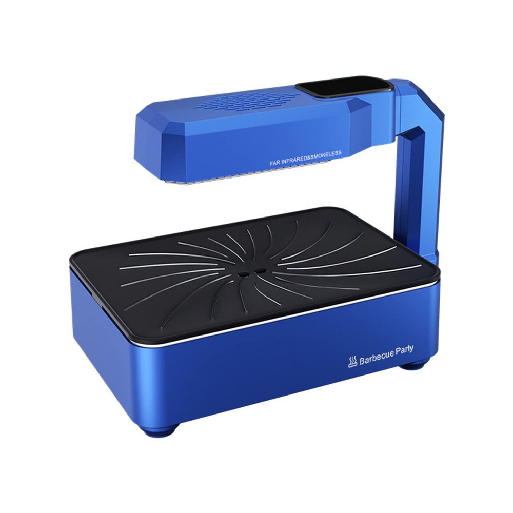 Mai LELU Smokeless Indoor Grill Household Infrared Electric Barbecue Plate Non-stick Barbecue Pan