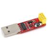 Wishiot ESP-01S Programmer ESP8266 WiFi Module USB to ESP-01 Adapter CH340G Wireless Driver 4.5V - 5.5V view 2