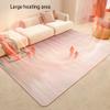 VNABO Heated Area Rug Colorful Beautiful Heated Floor Mats Retro Electric Heated Floor Light Luxury Heater Electric Mat for Home view 2