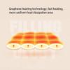 VNABO Creativity Heated Area Rug Unique Pattern Heater Electric Mat with Thermostat Timer Electric Heated Floor Heated Floor Mats view 3