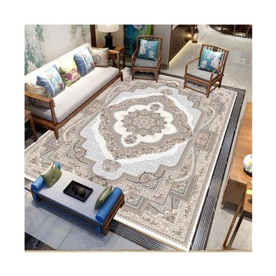 VNABO Heated Area Rug Ultra Soft Heated Floor Mats Vintage Electric Heated Floor Light Luxury Heater Electric Mat for Home Decor