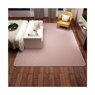 VNABO Retro Style Heated Area Rug Simple Heated Floor Mats Carbon Crystal Electric Heated Floor Indoor Heater Electric Mat for Home