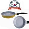 10" Ceramic Coating Interior and Exterior Cooking Frying Pan, Made In Korea view 2