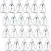 eBoot 24 Pcs Foaming Soap Dispenser Foaming Pump Bottle Travel Hand Soap Pump Foam Dispenser Bottle Plastic Press Bottles Empty Refillable Plastic Container for Liquid Shampoo (8 oz) view 1