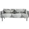 XSlive Cotton Quilted Sofa Couch Cover Boho Geometric Print Sectional Couch Covers Anti-Slip Washable Sofa Slipcover for Kids Dogs Pet, 1 Piece/Not All Set (43"x70") view 1