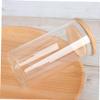 Cabilock Glass Kitchen Canisters with Airtight Bamboo Lid Clear Jar Sealed Canister Container Food Storage for Loose Tea Coffee Bean Sugar Salt Cookie Jar Candy Snack 175/250/300/380/ /900/1150ml view 4