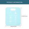 Shirt Folding Board 2 Pack, PP Clothes Folding Aid Tool view 4