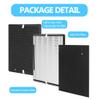Breabetter XP360 Replacement Filter Set Compatible with Purafide XP360 Purifier, with 2 Filter + 1 Activated Carbon Filter + 3 Fine Pre-Filters view 3