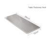 Folding Tables 304 Stainless Steel Wall Mounted Desk Folding Space Saving Wall Mounted Folding Table For Kitchen Wood Laundry Folding Table For Laundry Room Wall Desks For Small Spaces ( Size : L39inc view 2