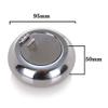 TATSEN Stainless Steel Car-borne Mini Ashtray with Capped Windproof Cover Fashion Gift Ashtray view 2