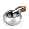 TATSEN Stainless Steel Car-borne Mini Ashtray with Capped Windproof Cover Fashion Gift Ashtray view 3