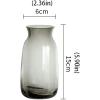OLOTU Transparent The Vase Hand Craft Smooth and Round Mouth Vase Stable Thickened Flat Bottom Flower Vases Decoration view 2