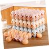 12 Egg Holder Storage Container Ceramic Fridge Egg Organizer Modern Kitchen Accessory view 4