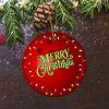 Christmas Hanging Ornaments Merry Christmas Bowling Round Keepsake Sports Lover 3.2 Inch with Gold String New Home Gifts for New House New Homeowner Gift Ideas New House Housewarming Gift view 4